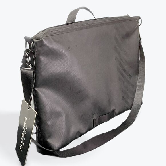 NEW Timbuk2 Jet Black Heist Briefcase Crossbody Backpack - Picture 6 of 9